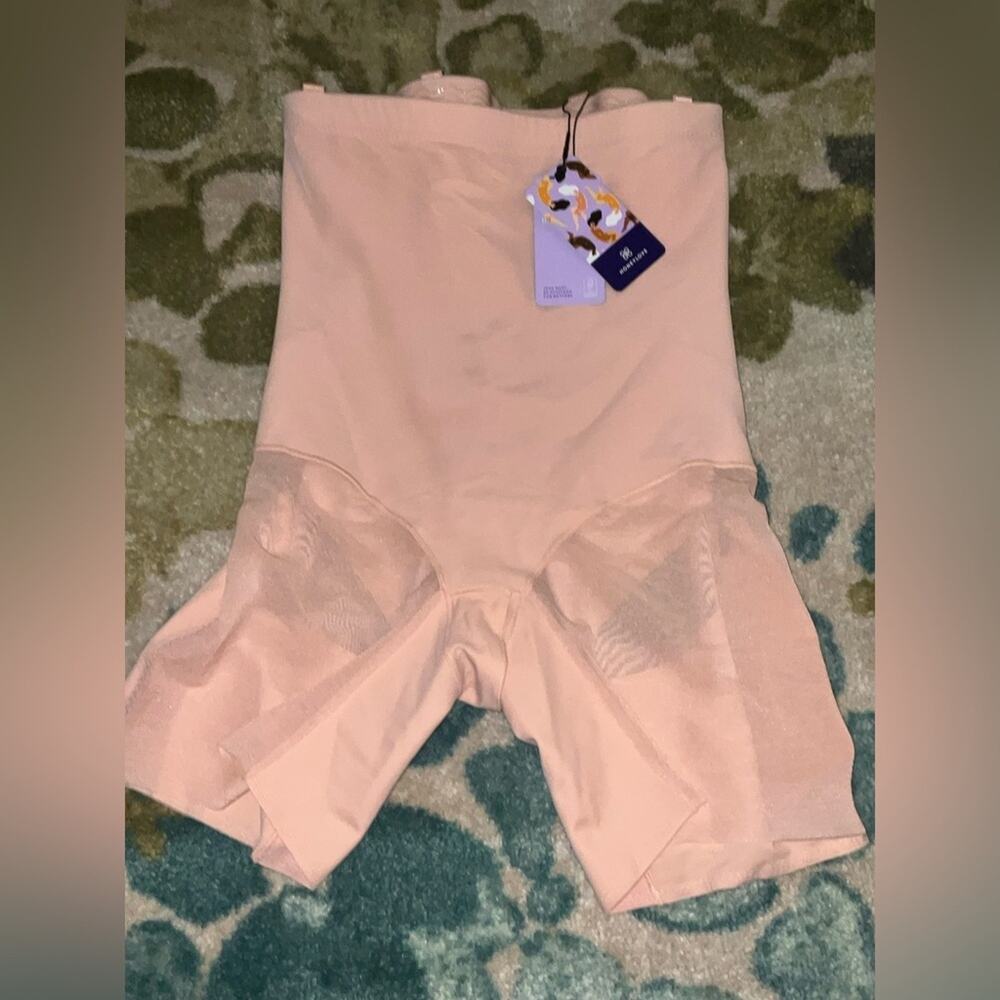 Honeylove SuperPower High-Waist Shaper Thigh Slimmer NWT L PINK